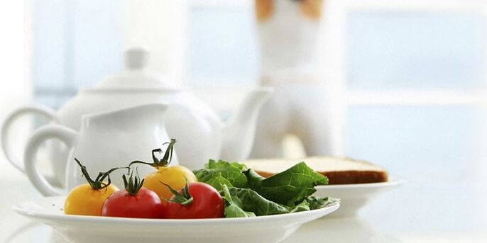 The diet of proper nutrition