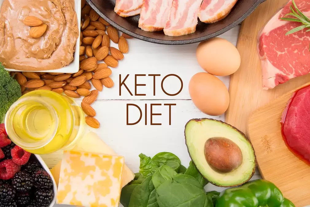 Keto diet - increasing fatty foods in the diet and minimizing carbohydrate meals